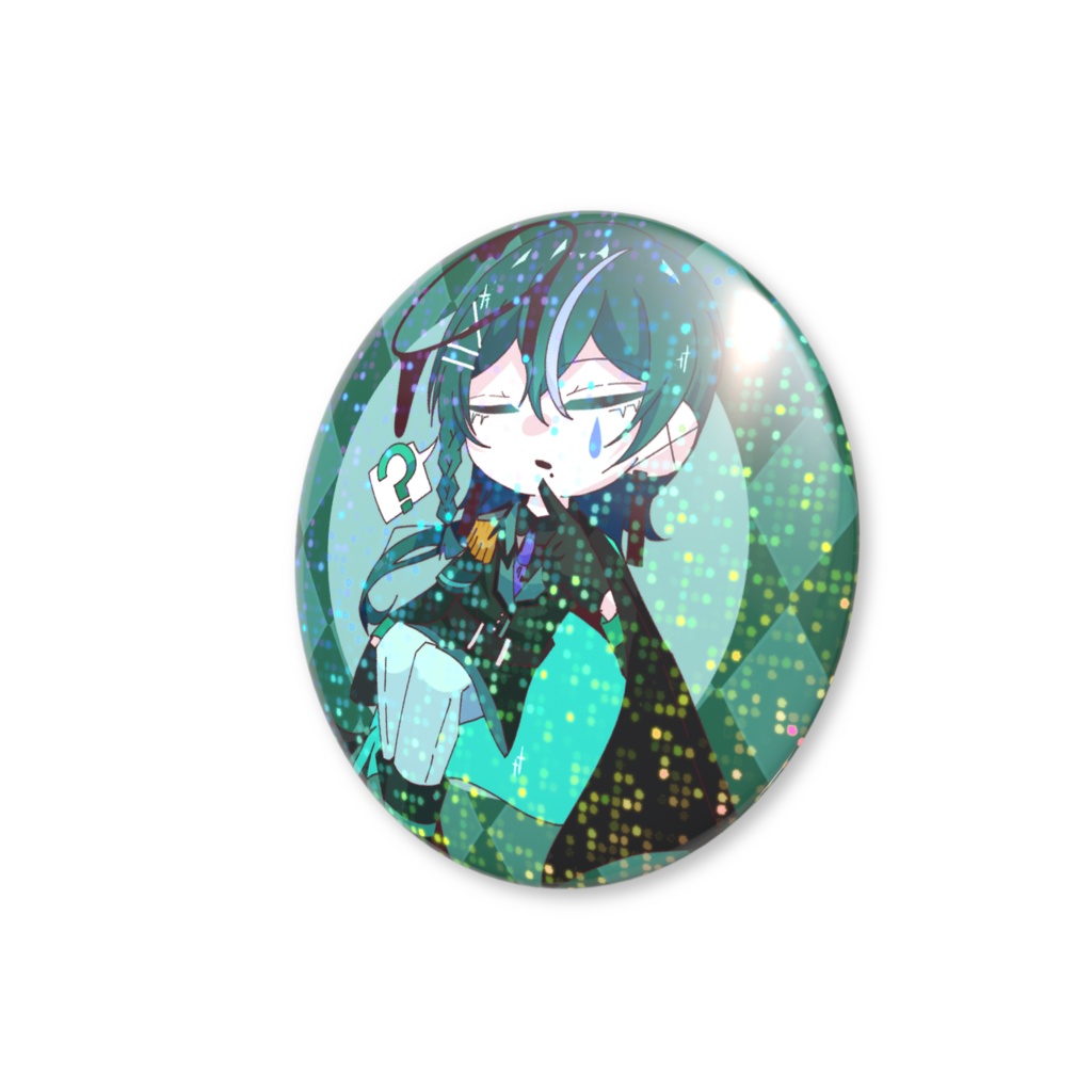 【レド】SDグリッター缶バッジ