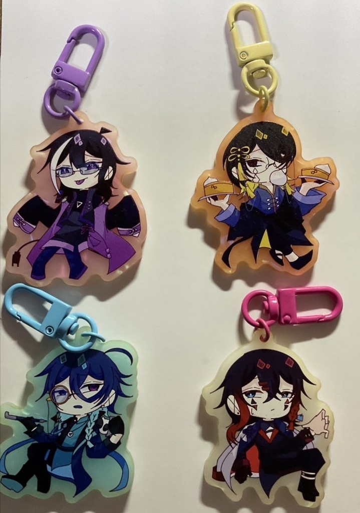 【同期組 中華服ver】アクリルキーホルダー