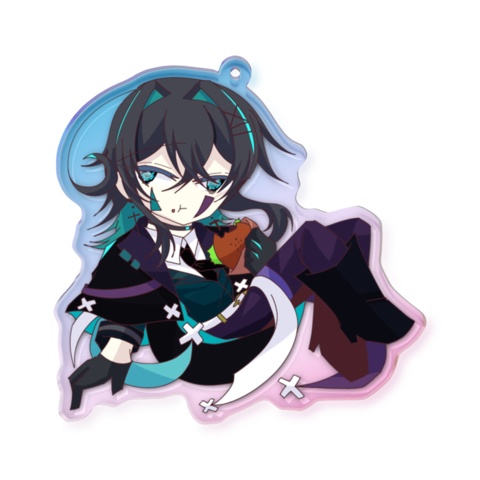 【エル】オーロラアクリルキーホルダー (リメイク前ver)