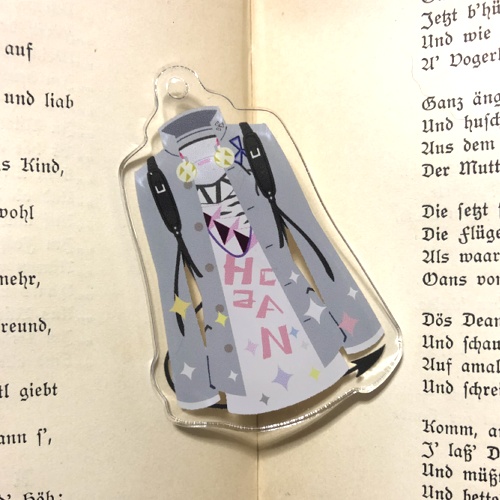 TYB制服アクリルキーホルダー