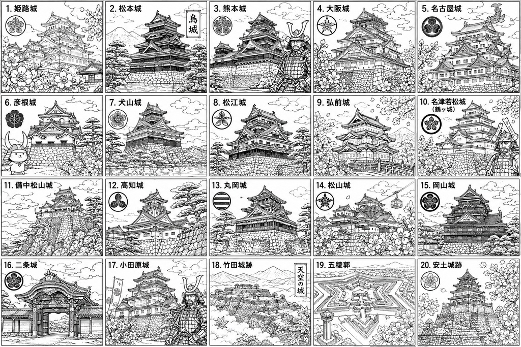 お城 塗り絵 Discover the Joy of Coloring!