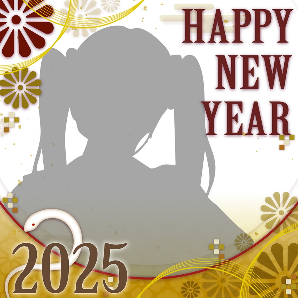 【新年・お正月配信素材】お正月サムネイル&オーバーレイセット!