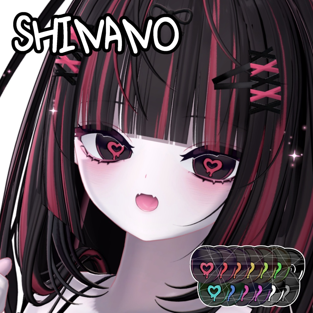 [Shinano しなの] MakeUp+Eye+Blendshapes