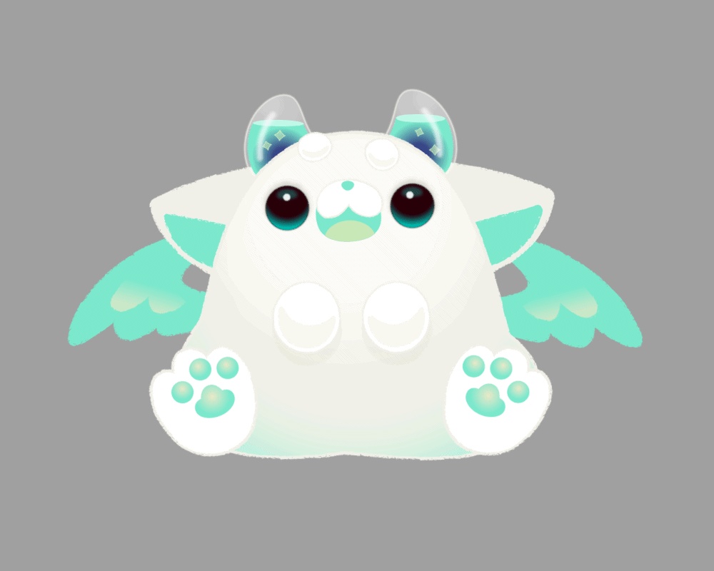 VtuberStudio対応汎用モデル ふわふわドラゴン