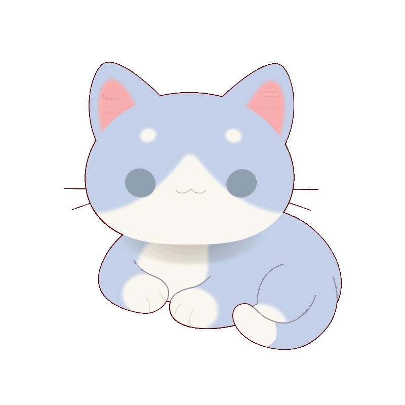 VtuberStudio対応汎用モデル ハチワレ猫