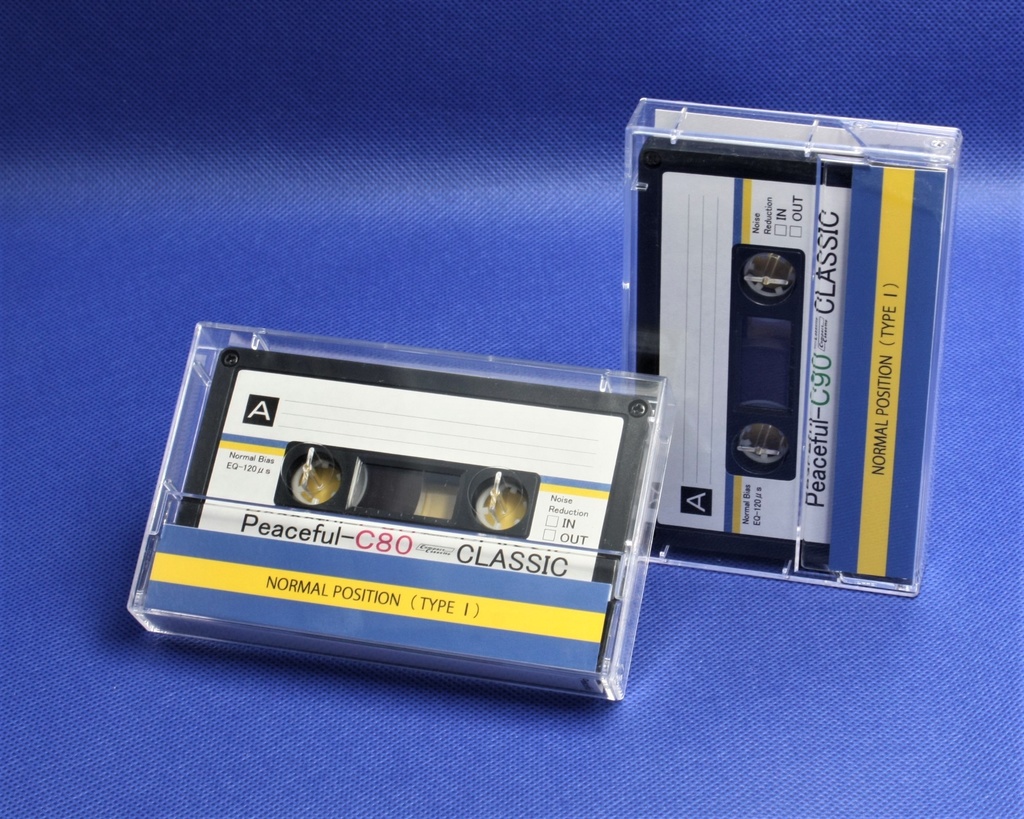 Peaceful<ピースフル・黒ハーフ版>平和祈願のカセットテープ