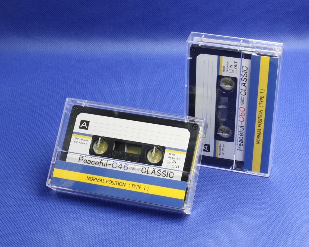Peaceful<ピースフル・黒ハーフ版>平和祈願のカセットテープ