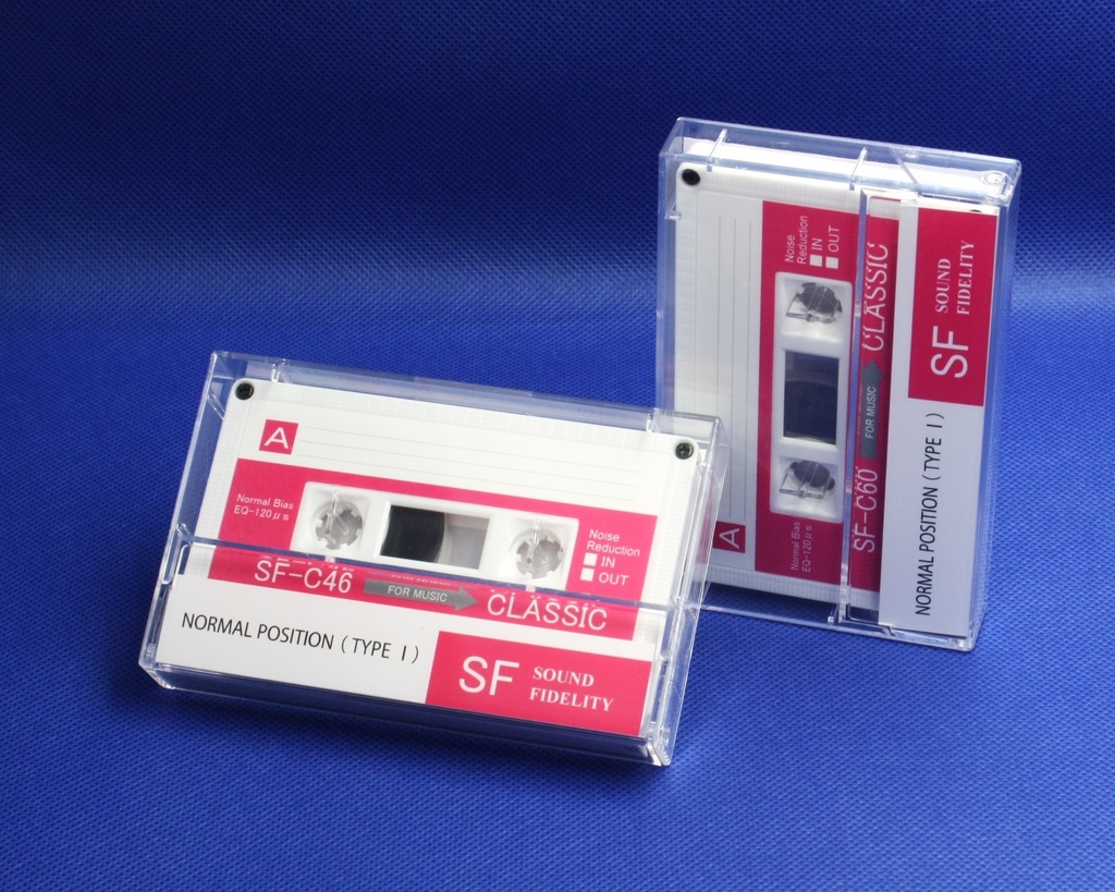 <SF:フローラル.R2>オリジナルデザイン・カセットテープ