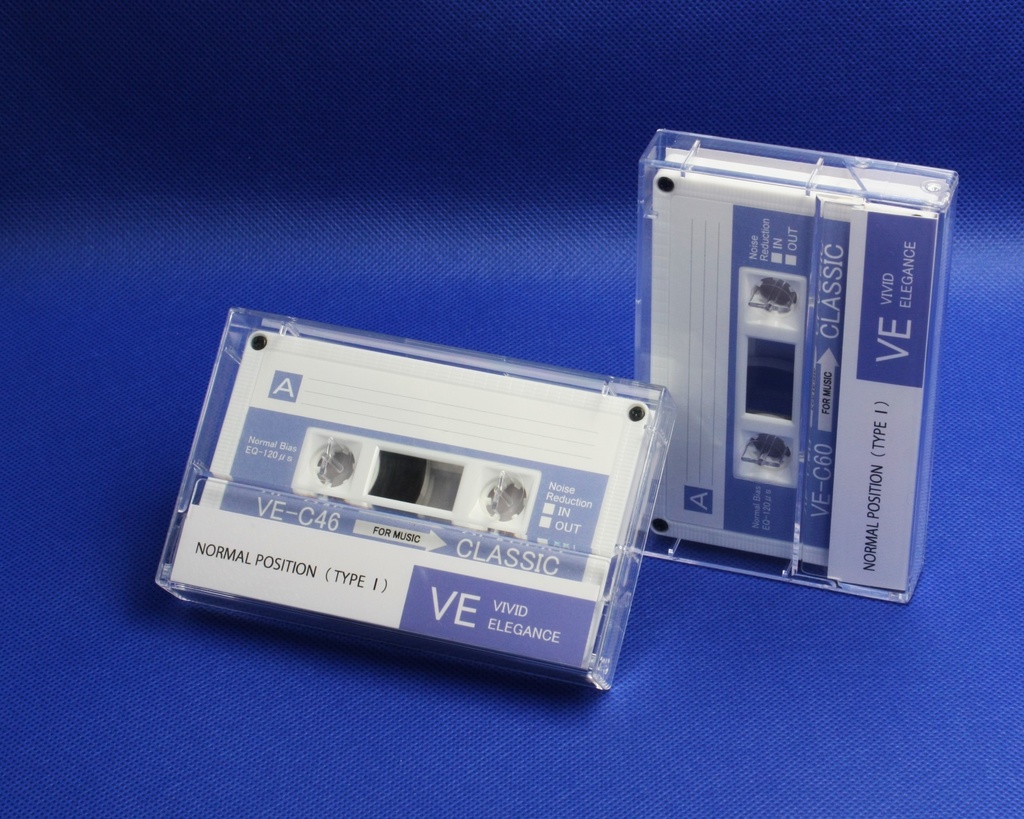 VE<ラベンダー.R2>オリジナルデザイン・カセットテープ