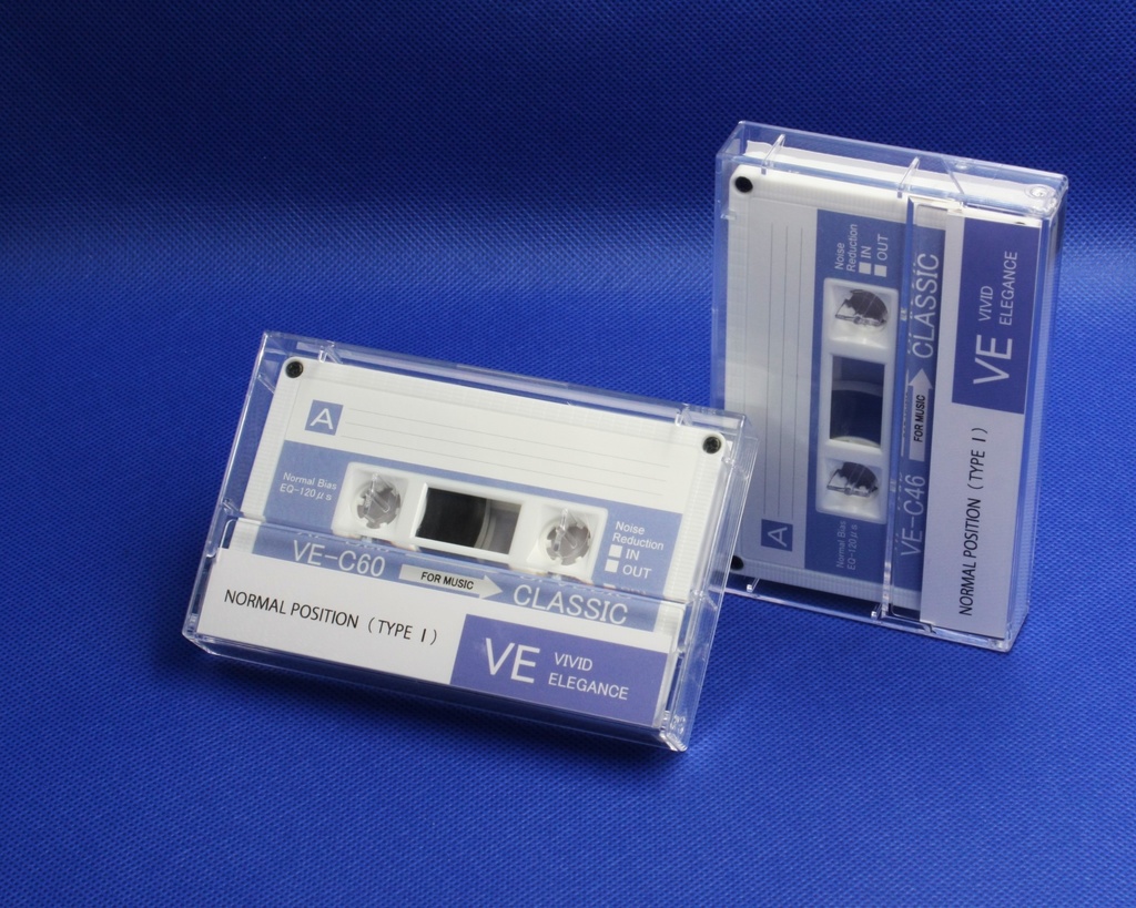 VE<ラベンダー.R2>オリジナルデザイン・カセットテープ