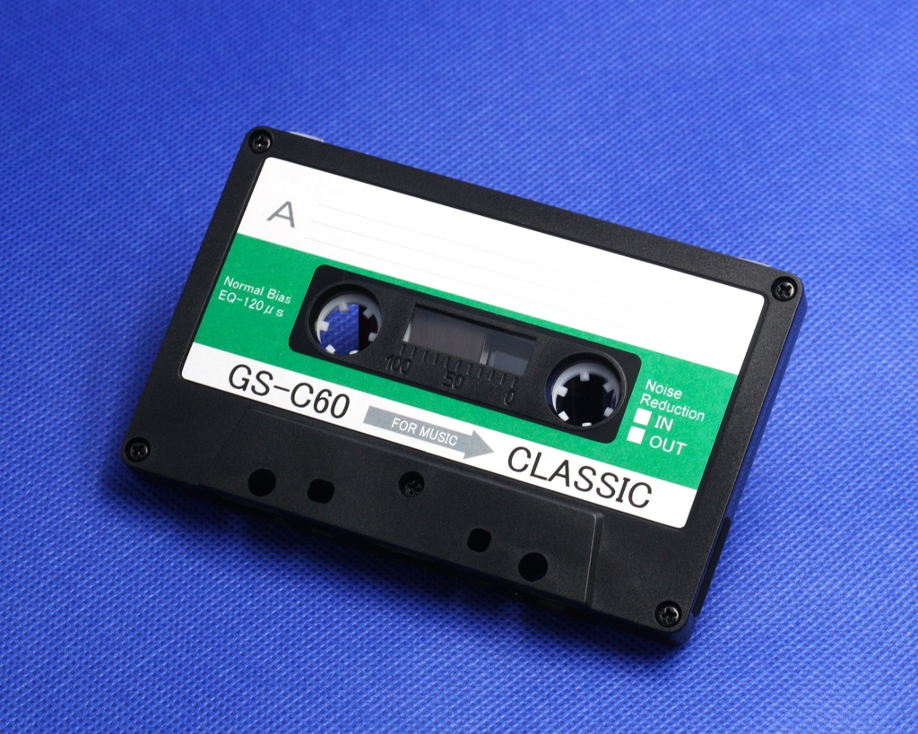 C60<GS:グレイス.R2>オリジナルデザイン・カセットテープ