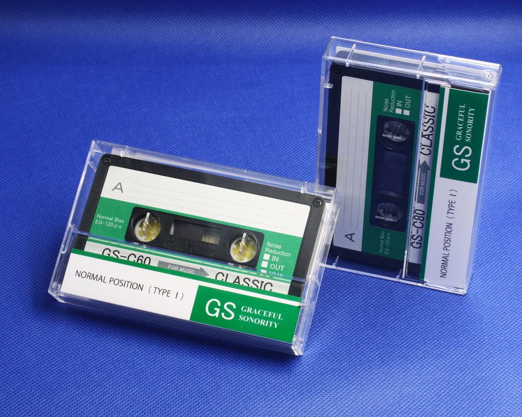 C60<GS:グレイス.R2>オリジナルデザイン・カセットテープ