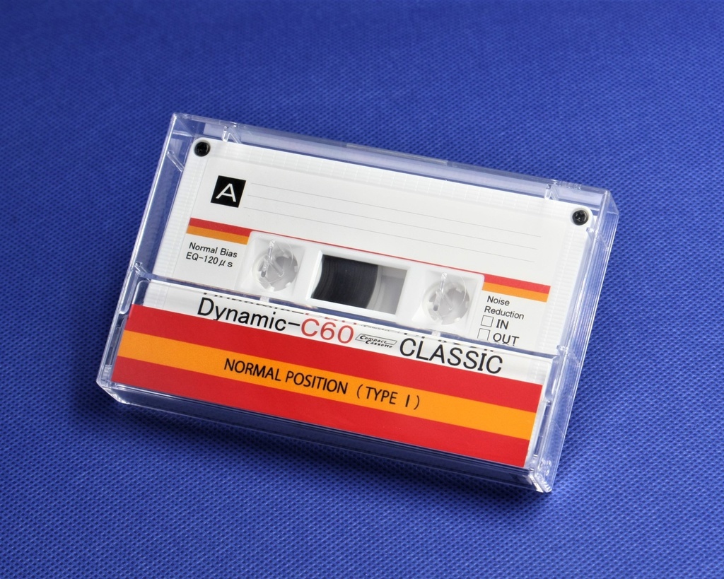 C60・4本組・第2版・ストライプデザインカセット・アソート