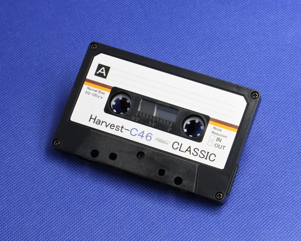 C46・4本組・ストライプデザインカセット・アソート