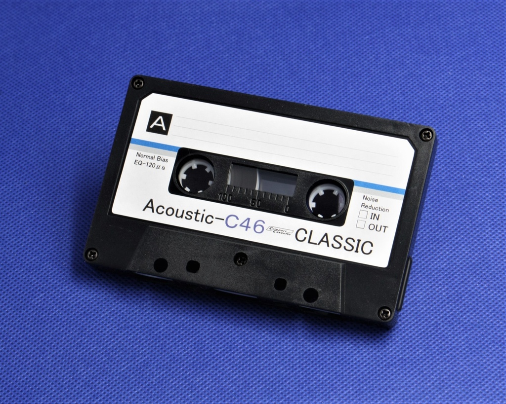 C46・4本組・ストライプデザインカセット・アソート