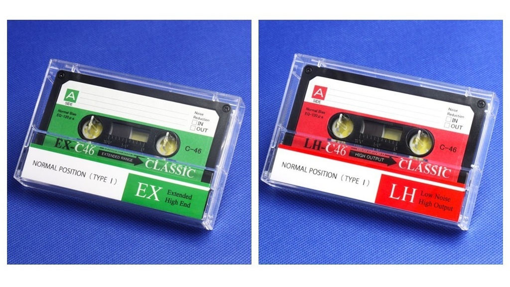 C46・レトロ調黒ハーフカセット.R3：EX／LH