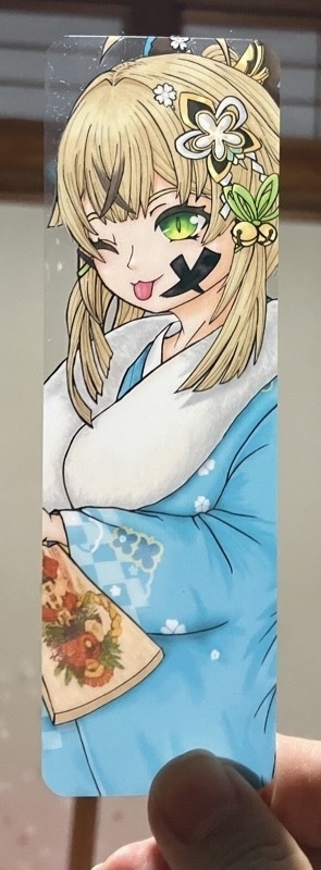 【C105 新刊】原神同人グッズ　綺良々 クリア栞