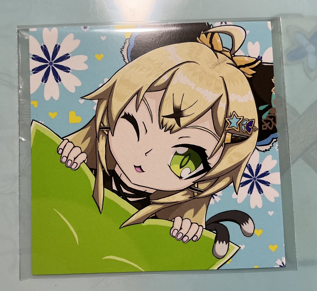 【C104】原神同人グッズ　綺良々 イラストカード