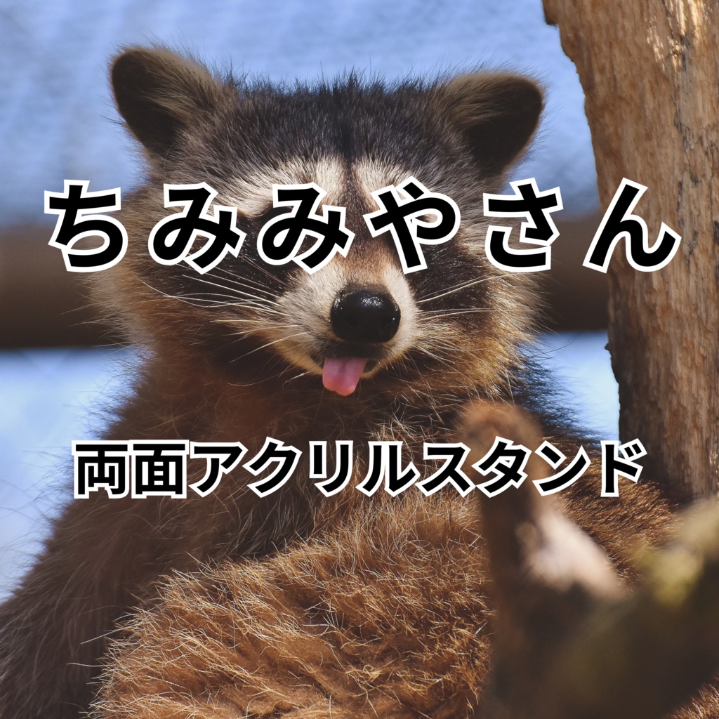 【ファンメイド】ちみみやさん 両面ミニアクリルスタンド