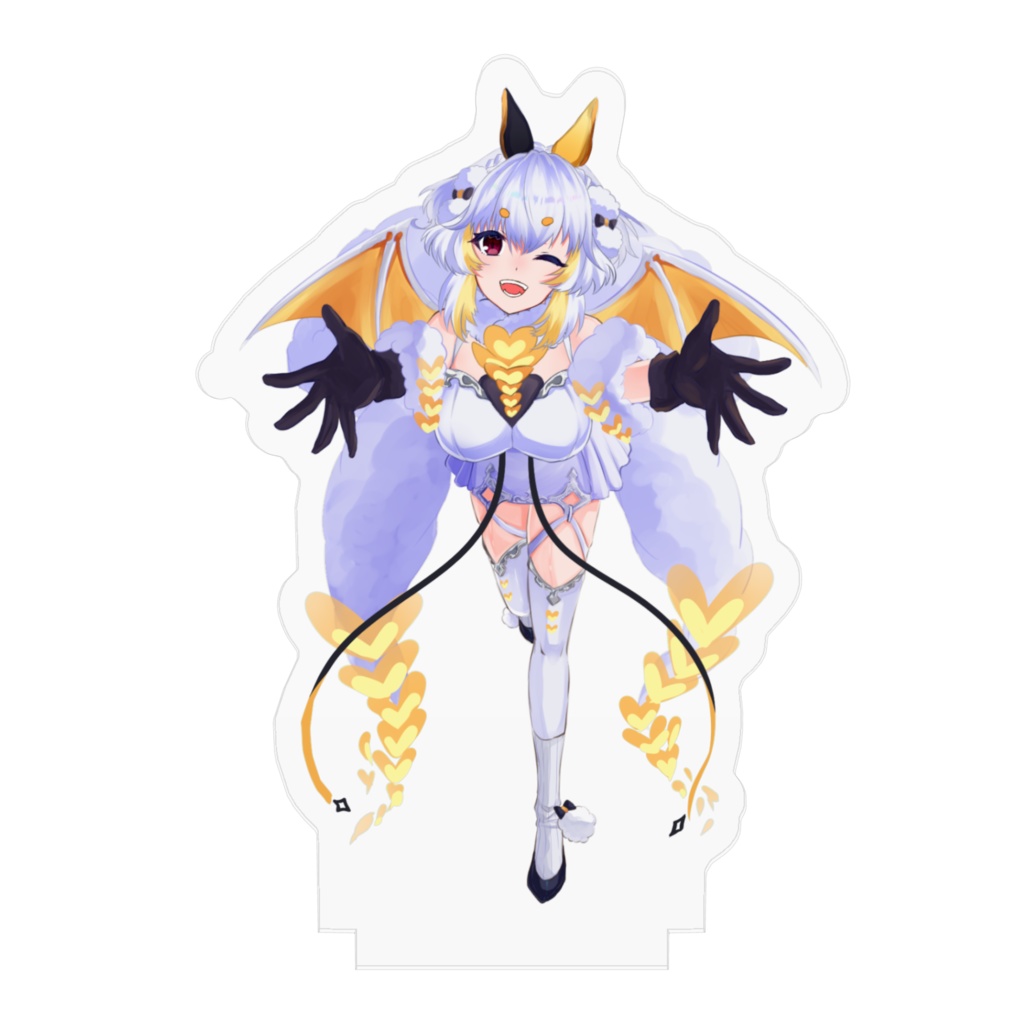 空白透羽誕生日&1周年記念アクリルフィギュア