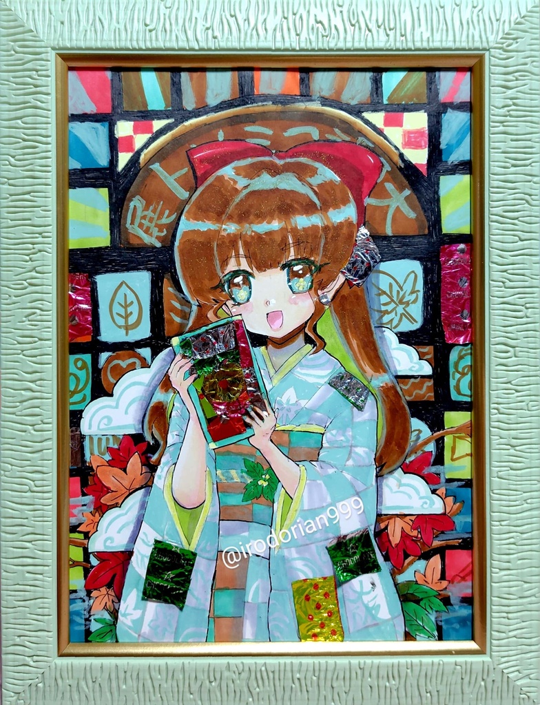 【額装作品】おくりもの