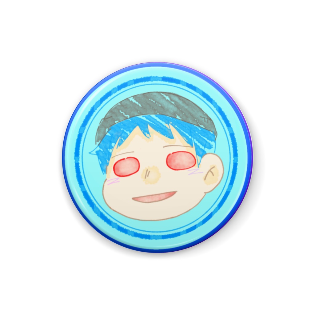 雪月とーや缶バッジ