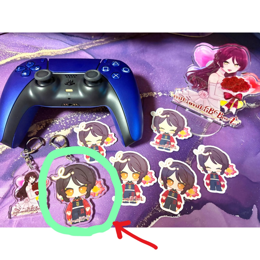 ミニキャラ アクリルキーホルダー