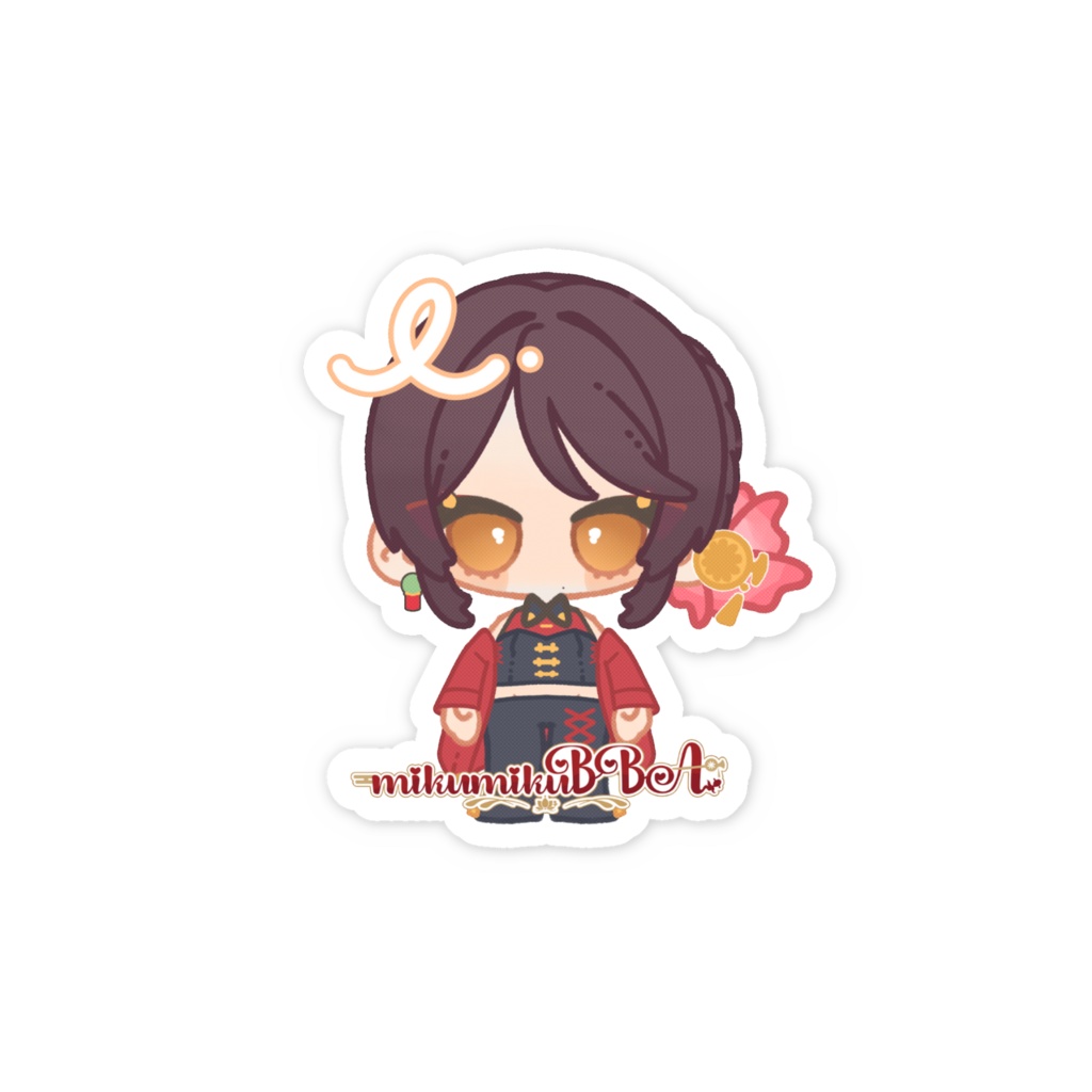 ミニキャラ ステッカー(通常ver)