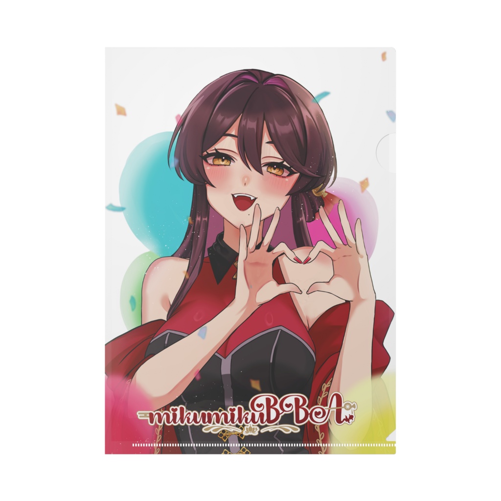 2026 Birthdayイラストクリアファイル