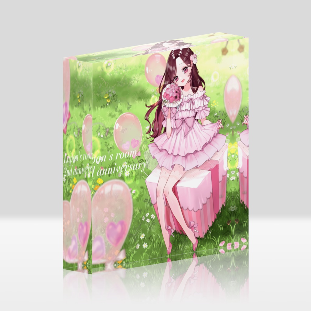 2周年記念限定アクリルブロック
