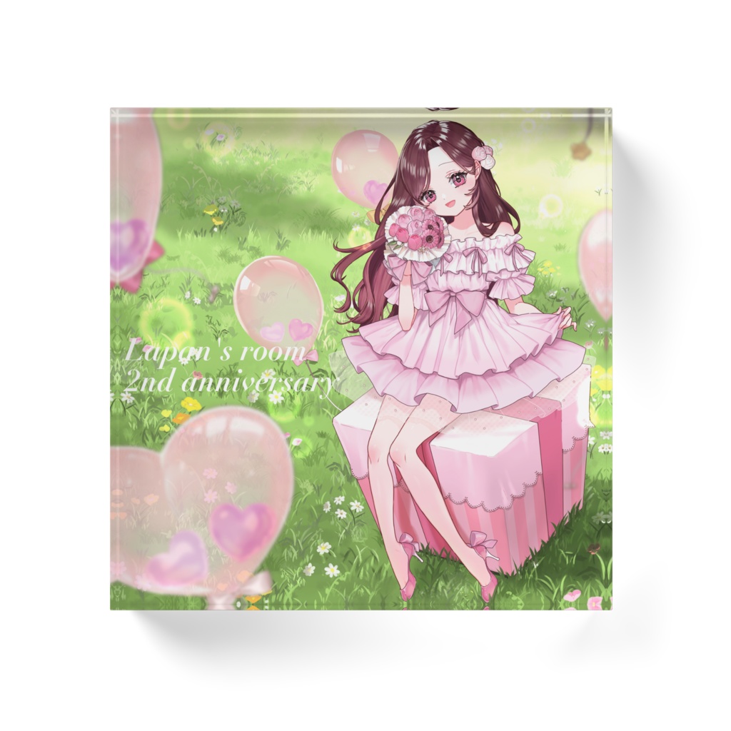 2周年記念限定アクリルブロック