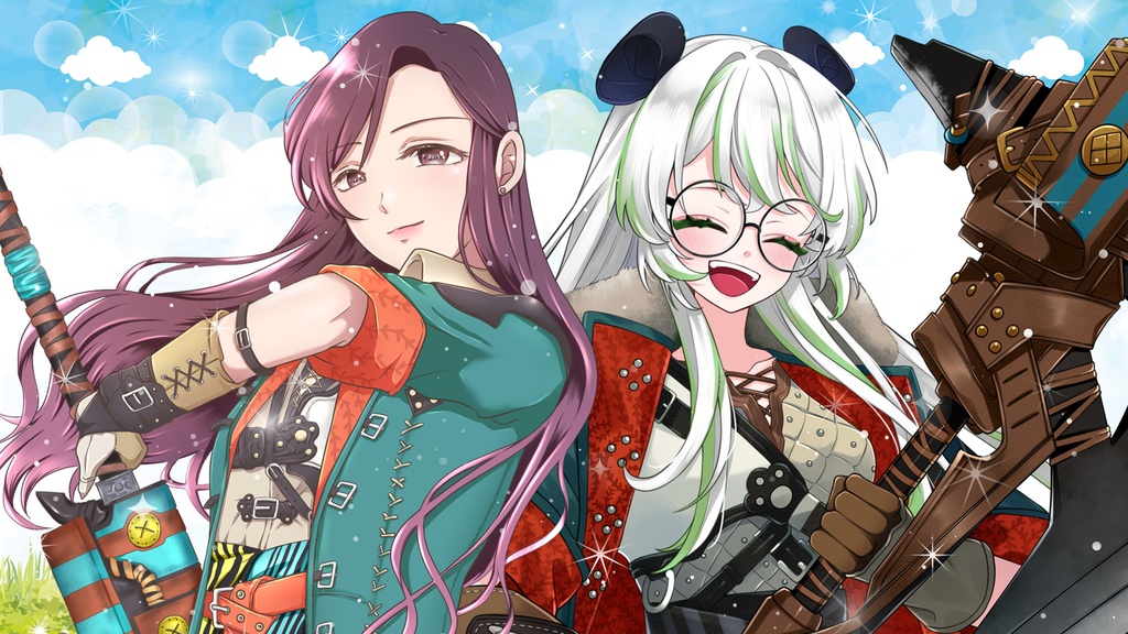 yuki＆きみつ彩寧コラボ限定イラスト