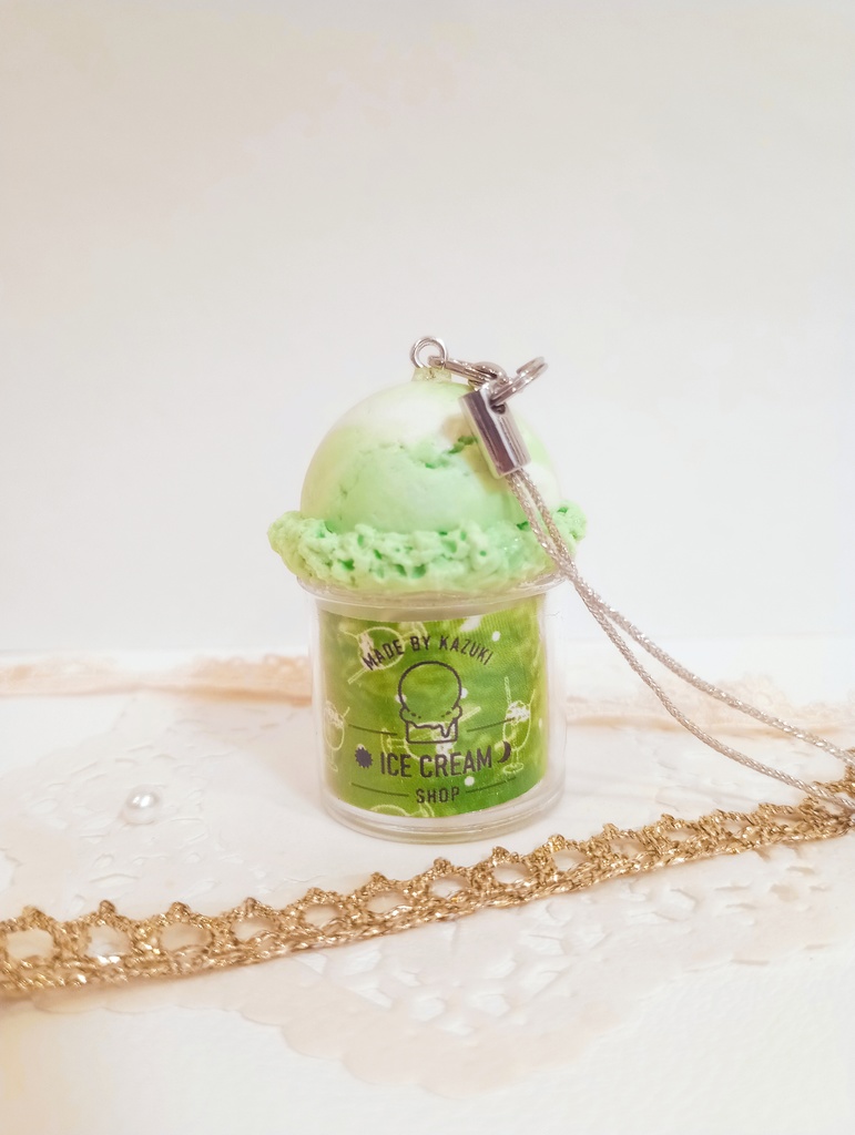 アイスストラップ~一騎(メロンフロート)~