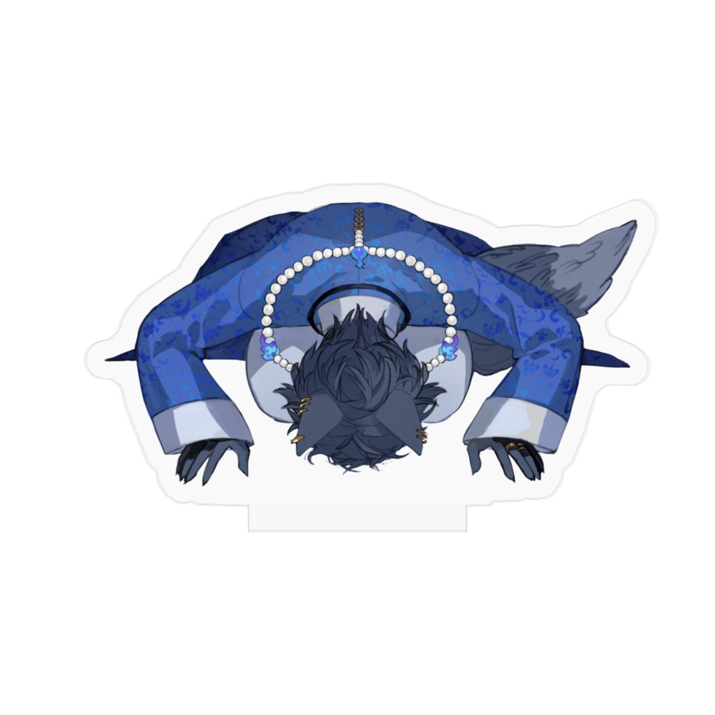 【アクリルスタンド】九咲きつね_土下座