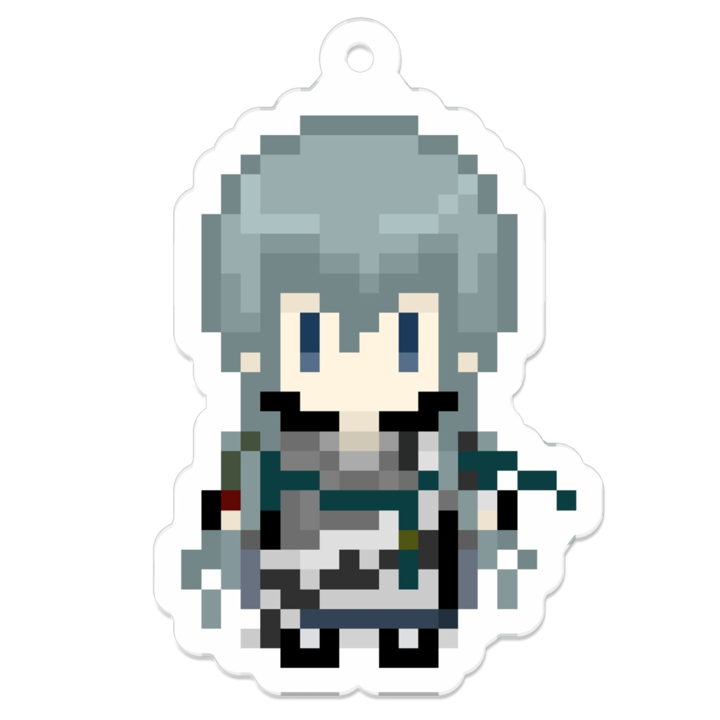 ドット絵アクリルキーホルダー (江雪左文字)