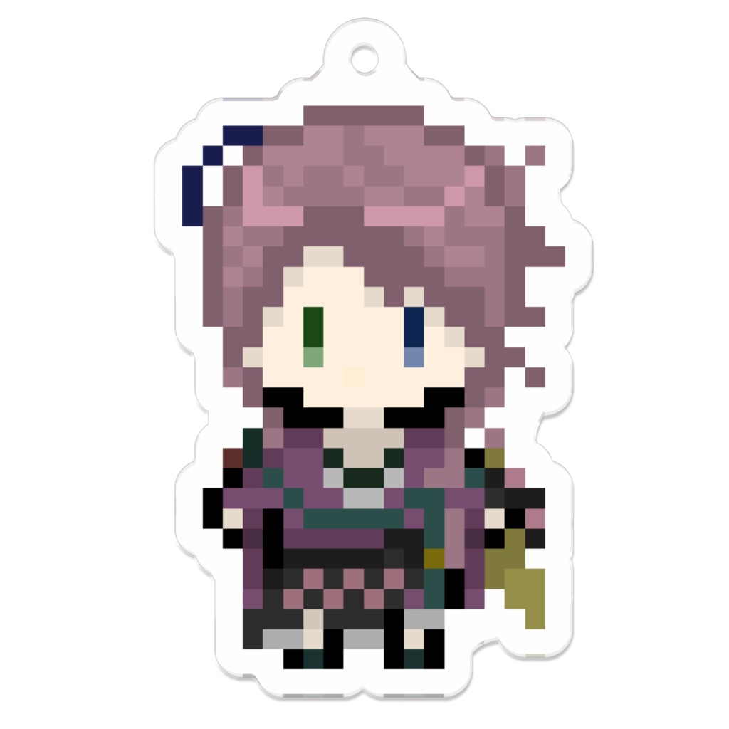 ドット絵アクリルキーホルダー (宗三左文字)