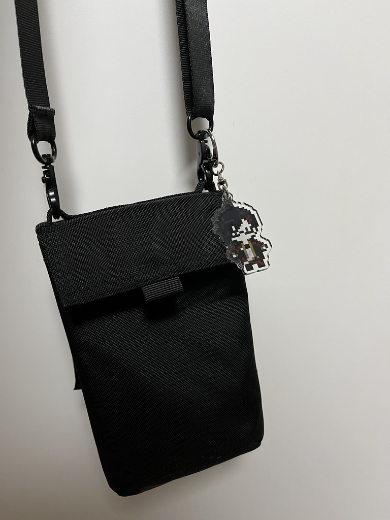 ドット絵アクリルキーホルダー (歌仙兼定)