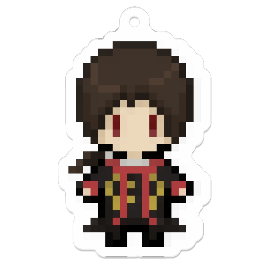 ドット絵アクリルキーホルダー (加州清光)