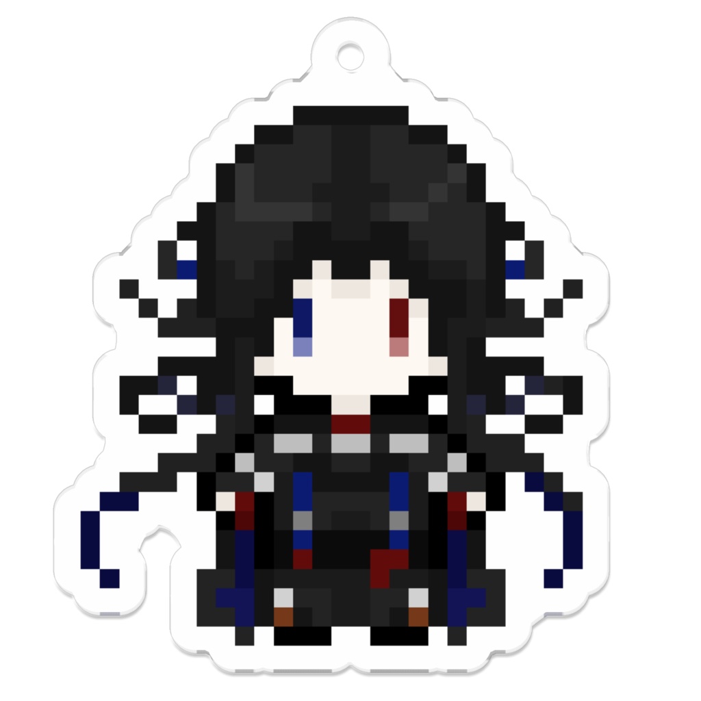 ドット絵アクリルキーホルダー (七星剣)