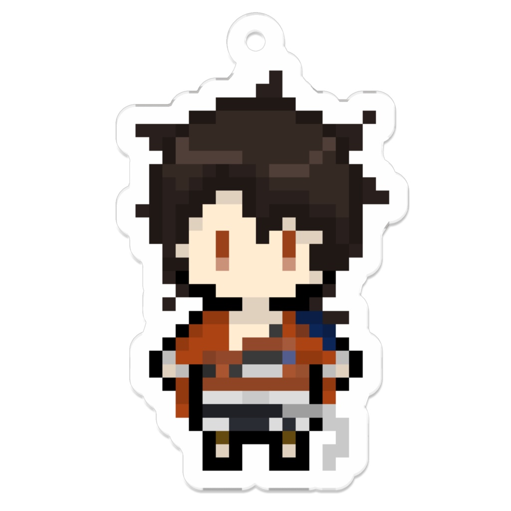 ドット絵アクリルキーホルダー (陸奥守吉行)