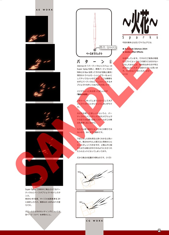 3DCGセル調エヘクト読本ver1.0