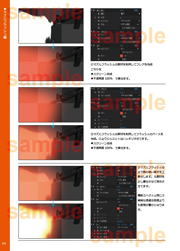 3DCGセル調エヘクト読本ver3.0