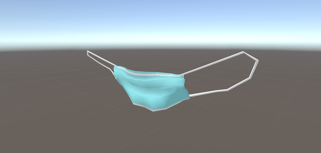 【VRChat想定】unity上で(だいたい)フィット可能なマスク