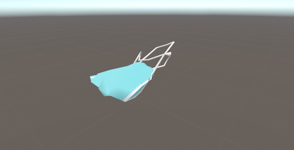 【VRChat想定】unity上で(だいたい)フィット可能なマスク