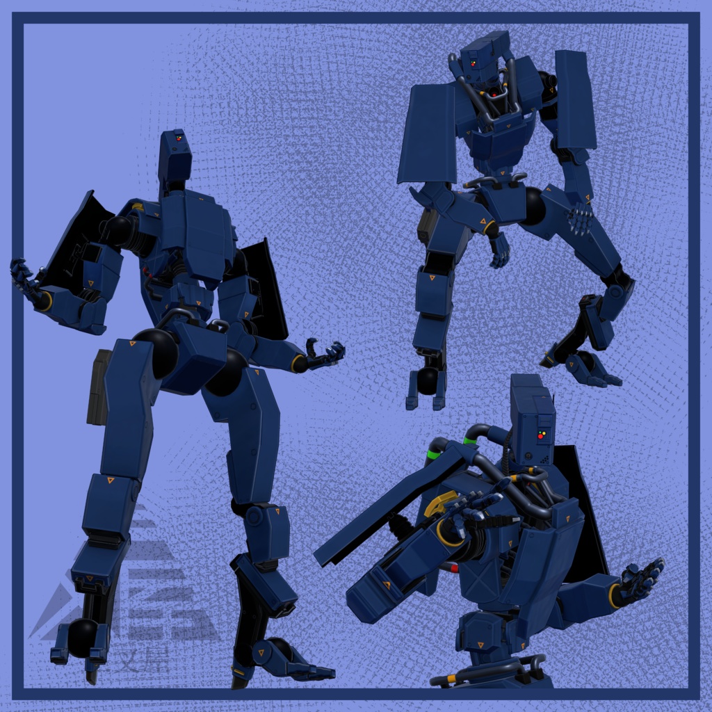 オリジナル3Dモデル「青龍」