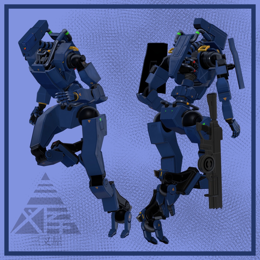 オリジナル3Dモデル「青龍」