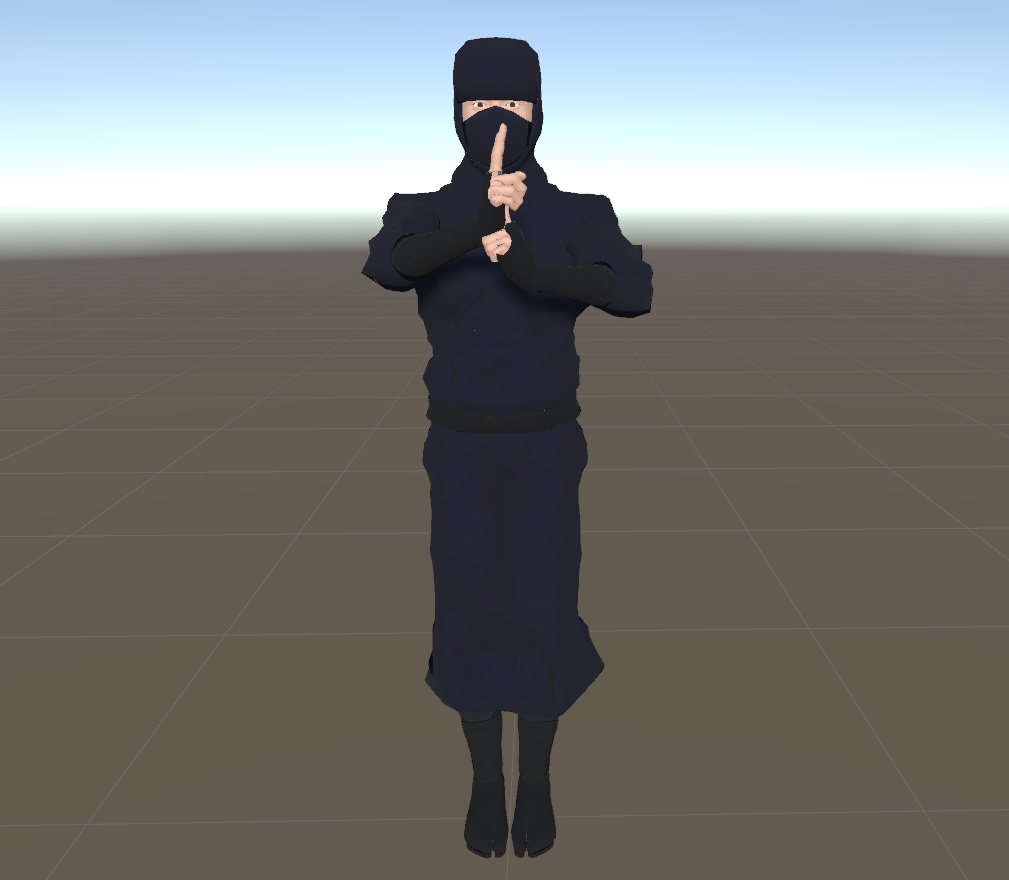 【無料版有】VRChat想定 忍者　[NINJA] - 三叉屋 - 2/15