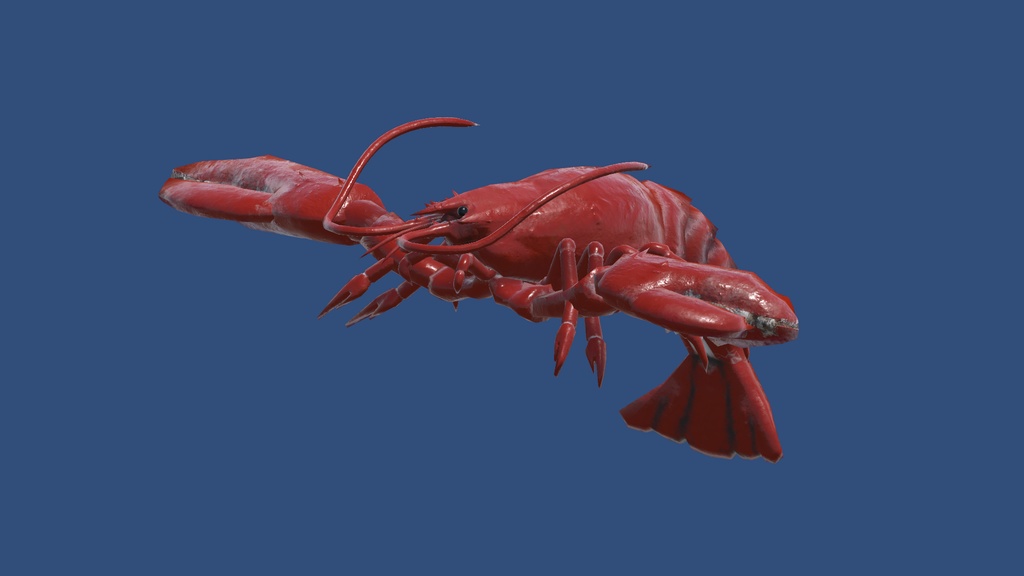 【VRchat】ロブスター【Humanoid対応】[Lobster] - 三叉屋 - 2/11