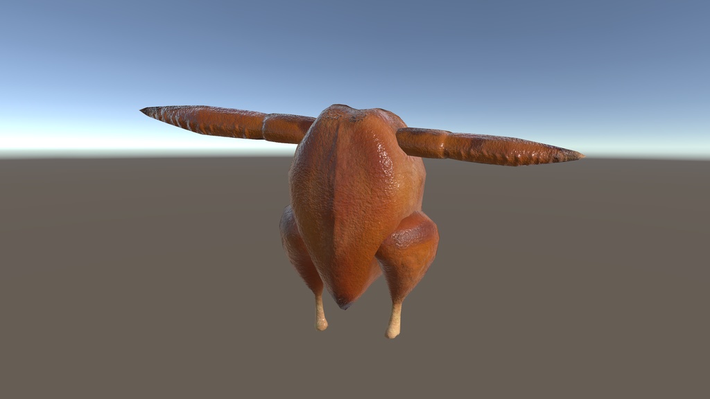 【VRChat想定】七面鳥の丸焼き ~Roast Turkey~【Humanoid】