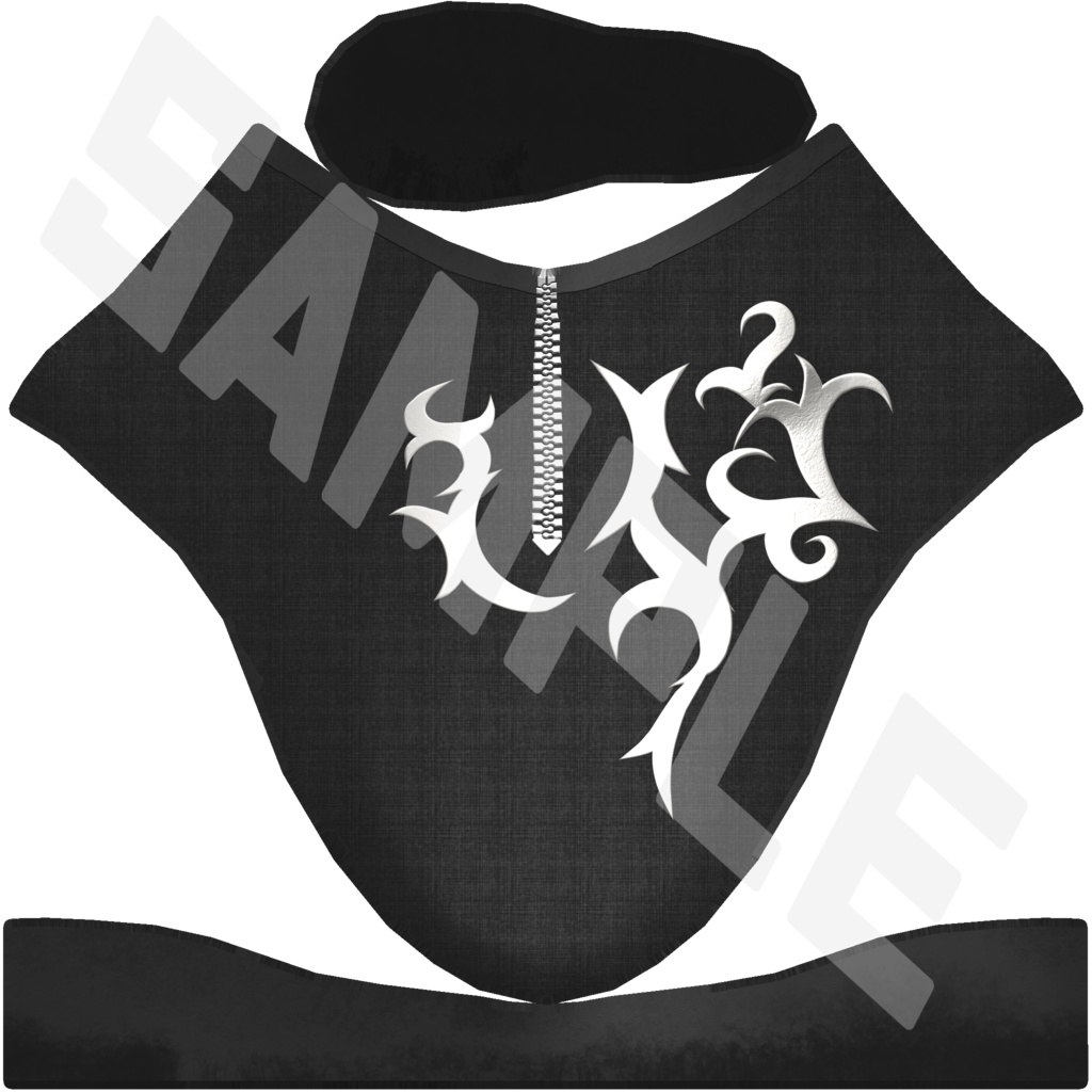 VRoid用 ニットセーター&チェックスカート+シューズ テクスチャセット